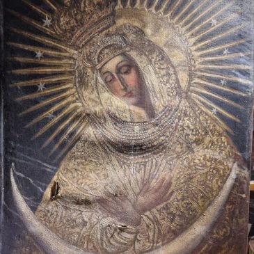 Подячний молебень в костелі св.Миколая до Божої Матері Остробрамської
